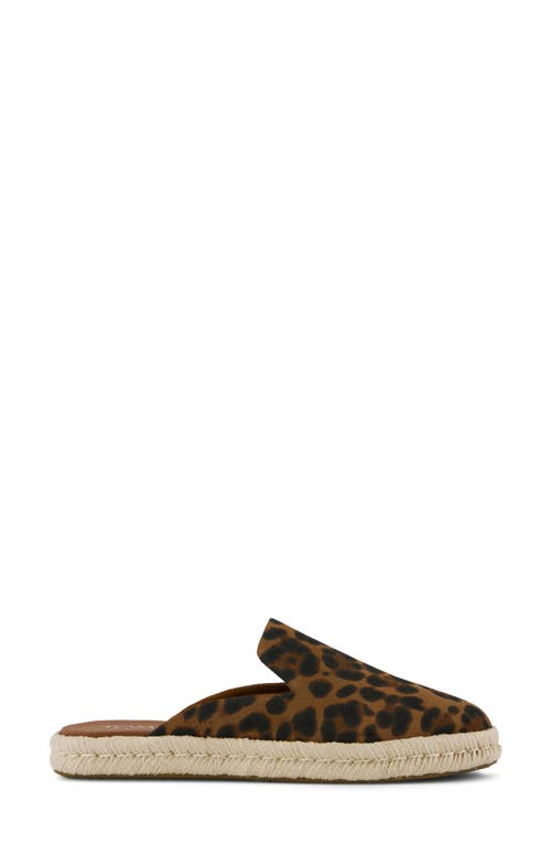 Toms Santiago Espadrille Mule In Animal Print