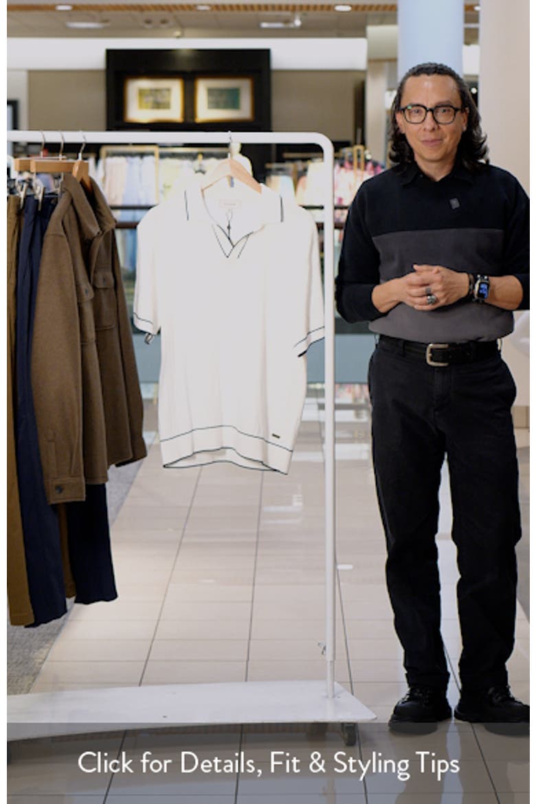 Johnny Collar Rib Polo video