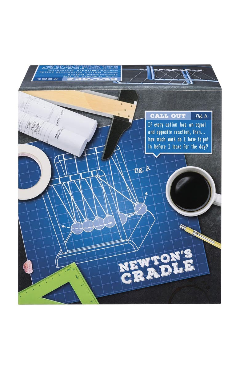 Toysmith Newton
s Cradle Physics STEM Kit, Alternate, color, Multicolored