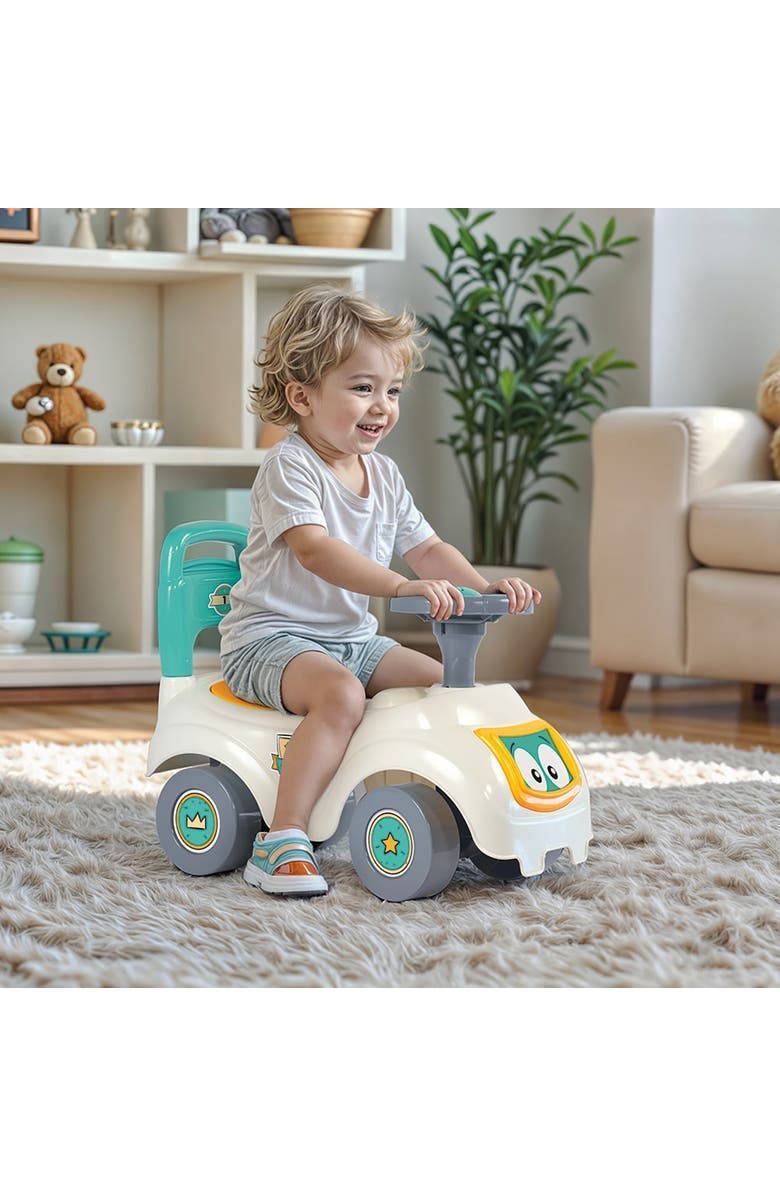 Dolu Walk and Drive, Sit N Ride Ride On Toy Vehicle, Alternate, color, Multicolored