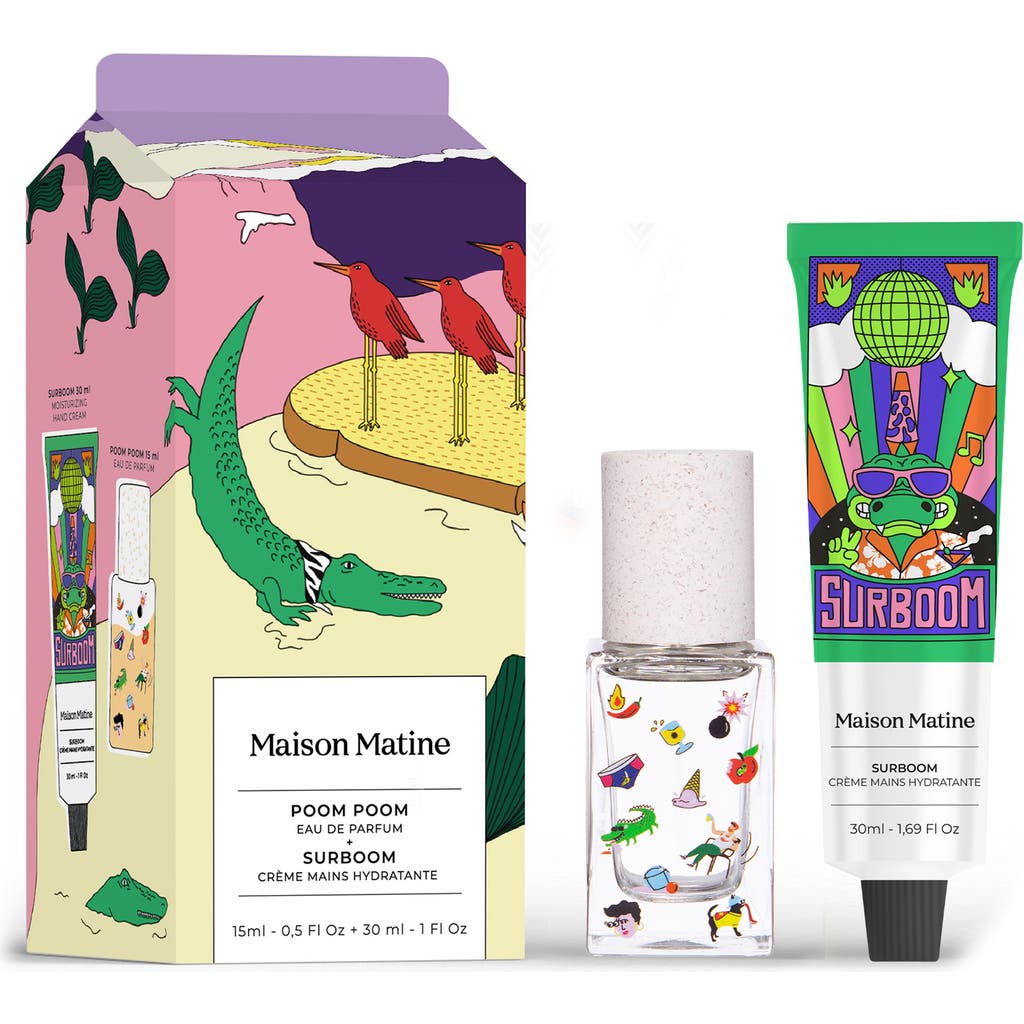 Maison Matine Poom Poom + Surboom Holiday Fragrance Set In Multi