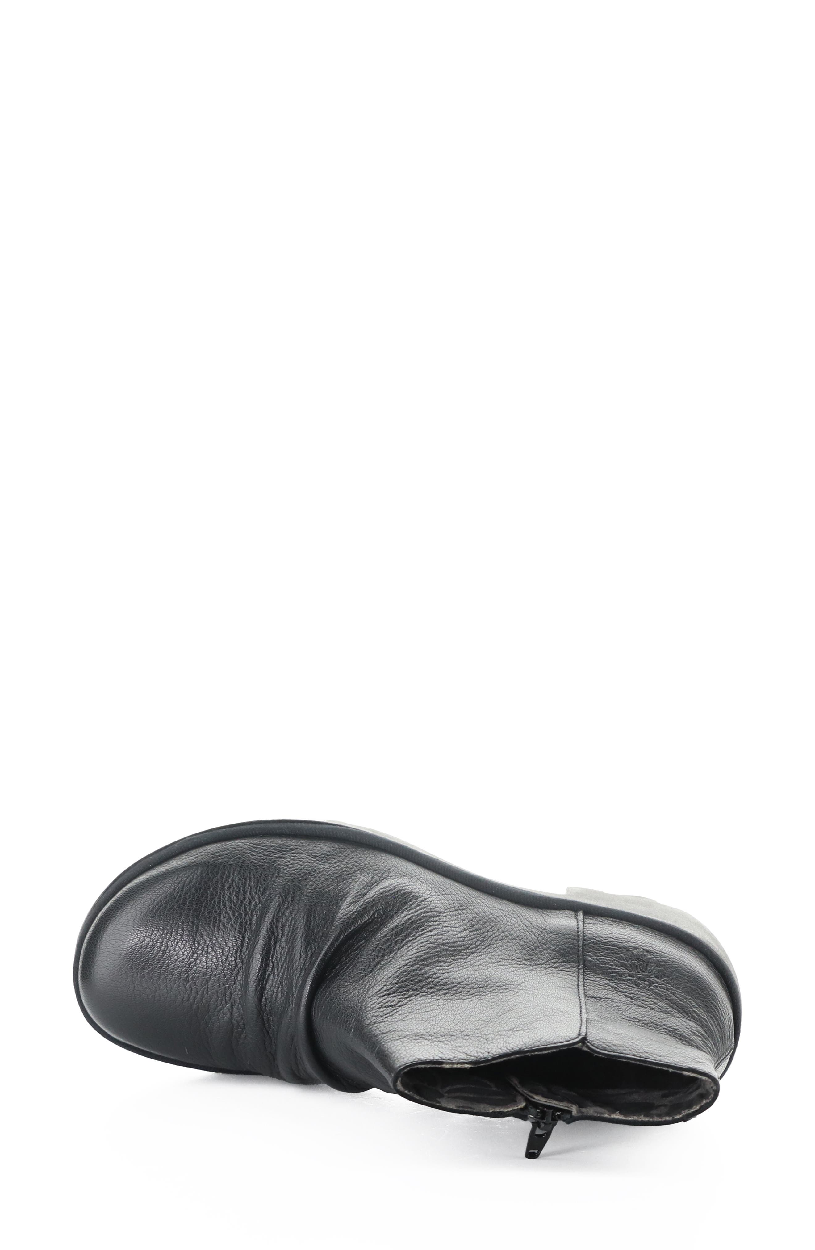 Tulp Lug Sole Platform Bootie, Alternate, color, 008 BLACK