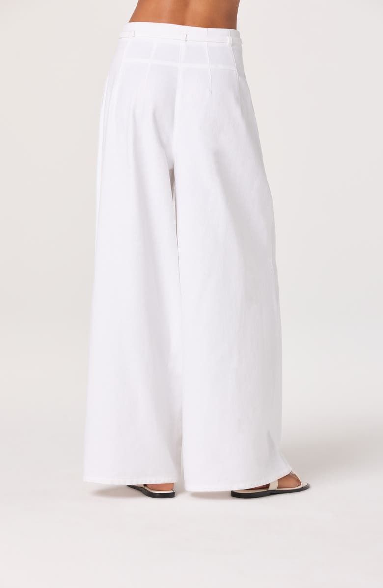 ASTR the Label Aiden Belted Wide Leg Pants, Alternate, color, White