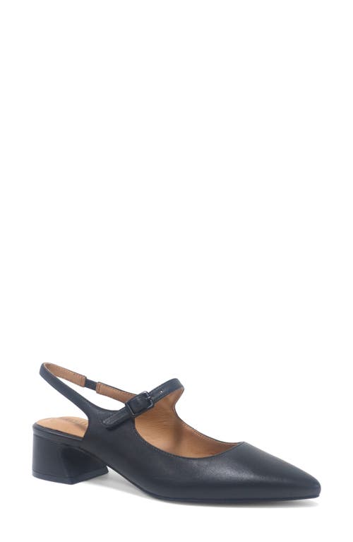Gentle Souls Gladys Slingback Pump In Black