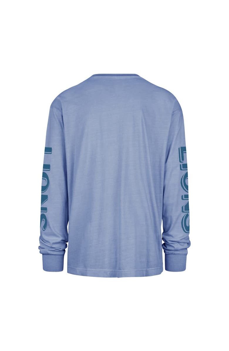 '47 Men's '47 Blue Detroit Lions Cairn Ravine Foundation Long Sleeve T-Shirt, Alternate, color, Blue