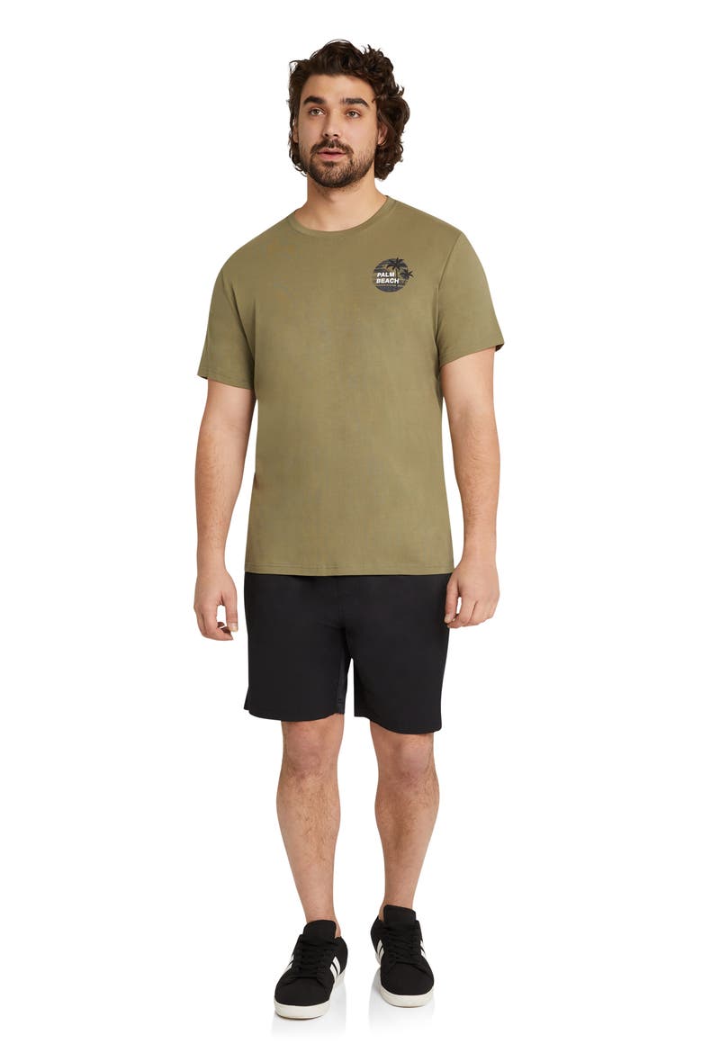 Palm Beach Graphic T-Shirt , Alternate, color, GREEN