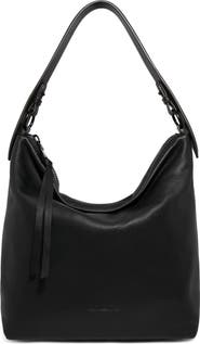 AIMEE Ava Leather Hobo Bag
