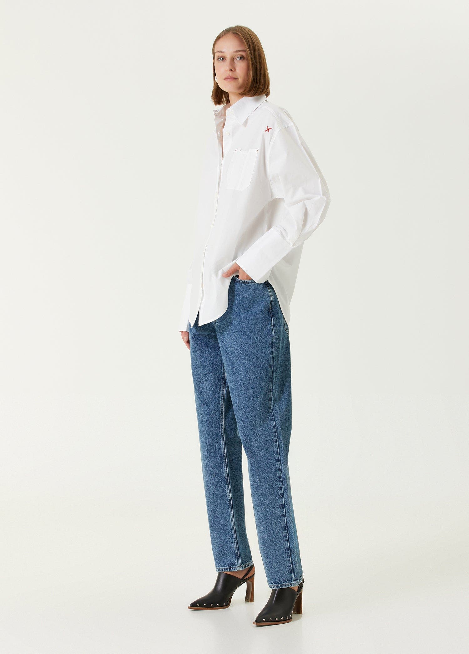 Cotton Long Sleeve Shirt - image 2