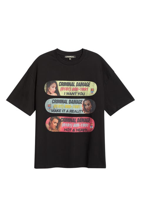 Hotline Reality Crewneck T-Shirt