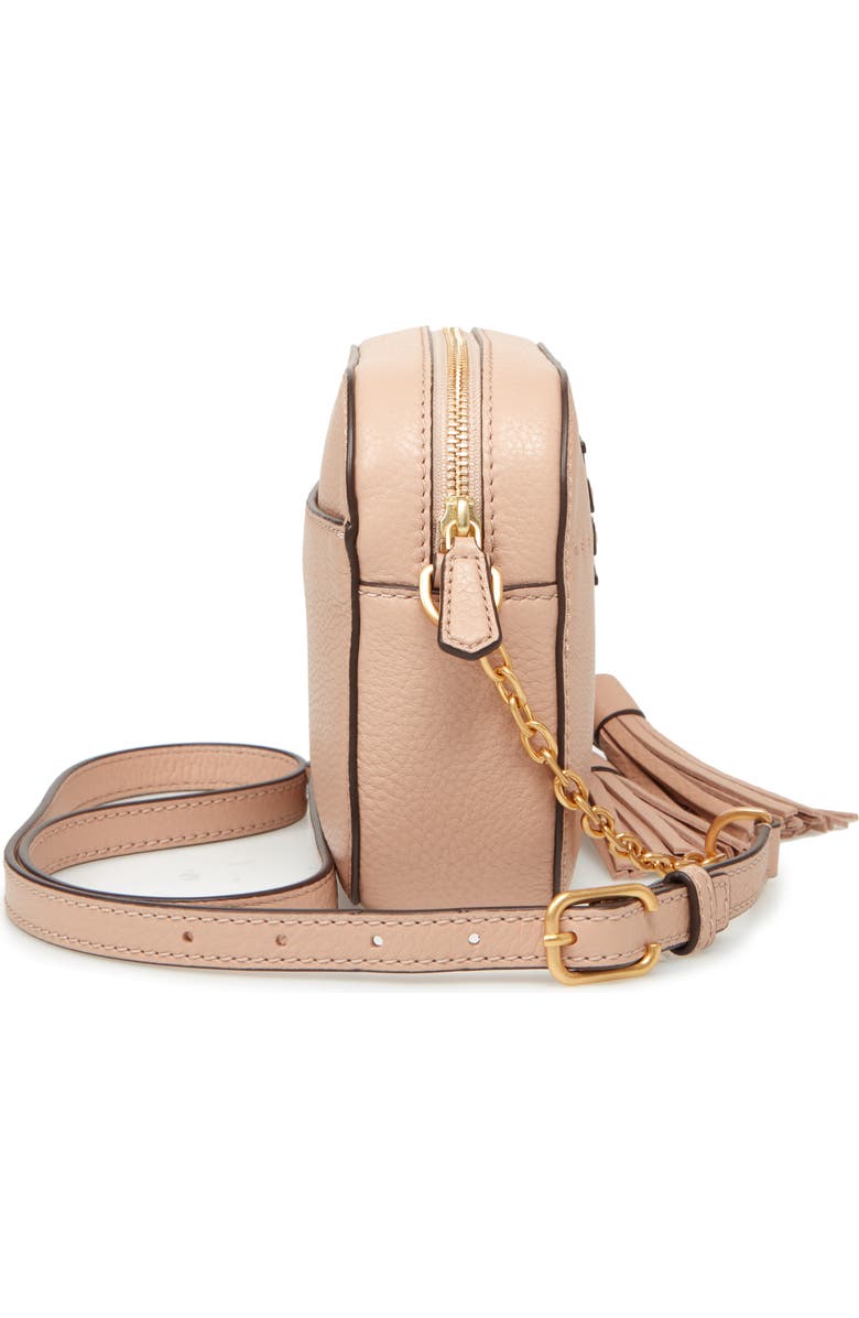 Tory Burch McGraw Leather Camera Bag, Alternate, color,