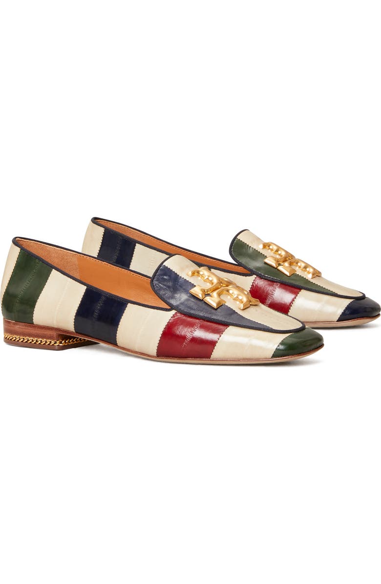 Tory Burch Ruby Quilted Logo Loafer, Main, color,