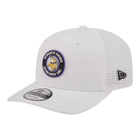 Men's New Era  White Minnesota Vikings COOLERA 9SEVENTY Adjustable Hat