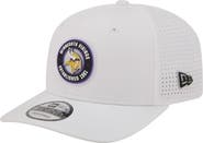 New Era Men's New Era White Minnesota Vikings COOLERA 9SEVENTY Adjustable Hat