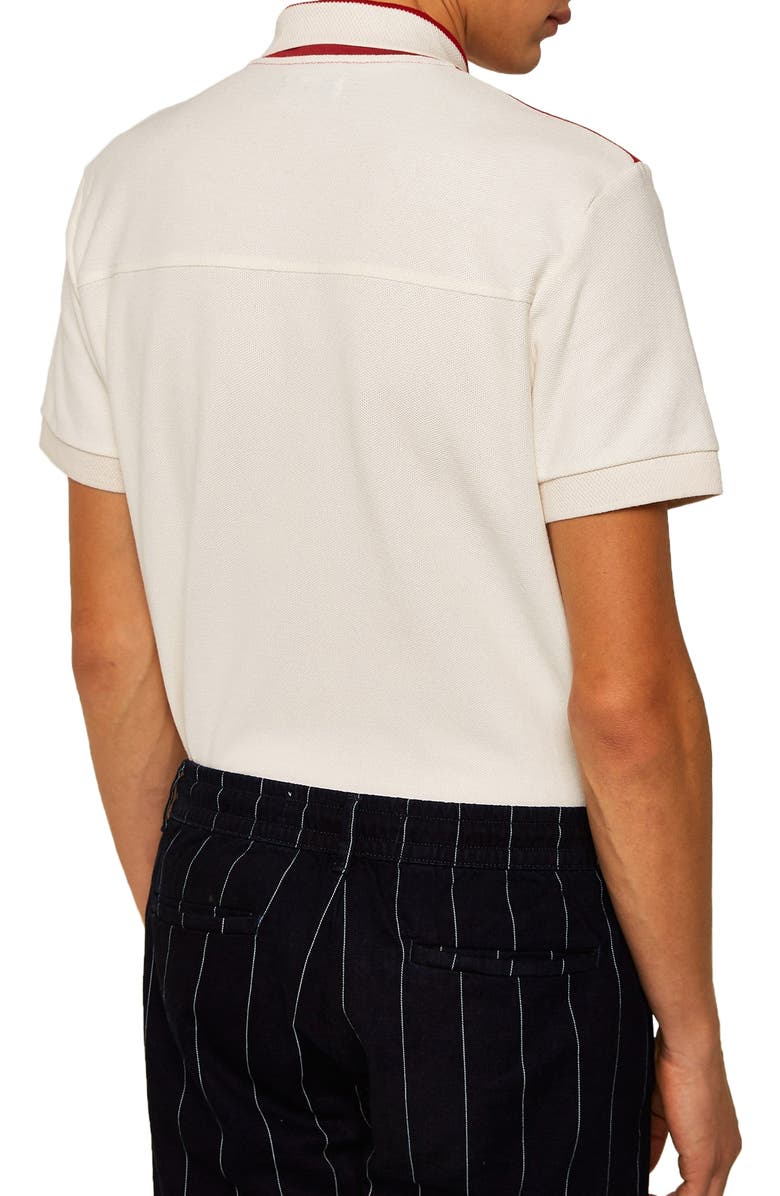 Topman Chevron Polo, Alternate, color,