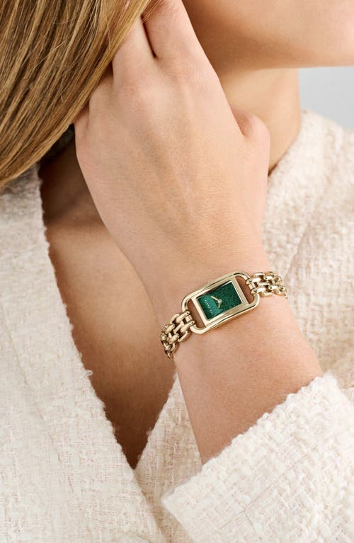 Ted Baker Iconic Bracelet Watch, 17mm X 8mm In Goldone