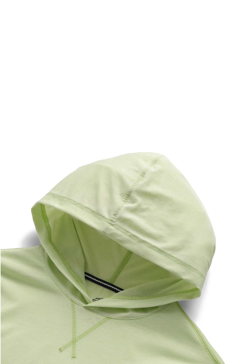Surfside Supply Co. Harry Burnout Hooded Tee, Alternate, color, Margarita Green
