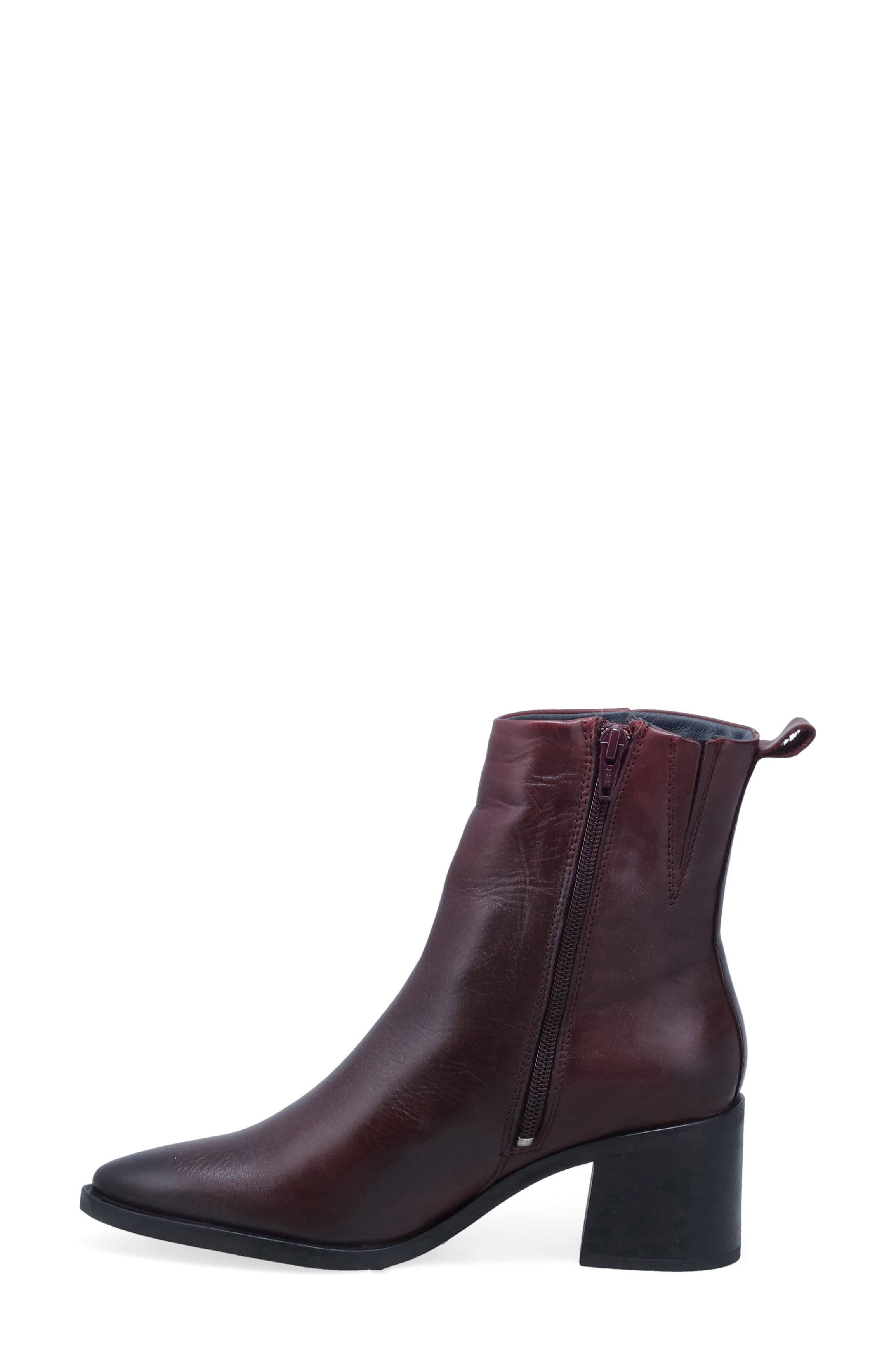 Jessica Block Heel Bootie, Alternate, color, WINE