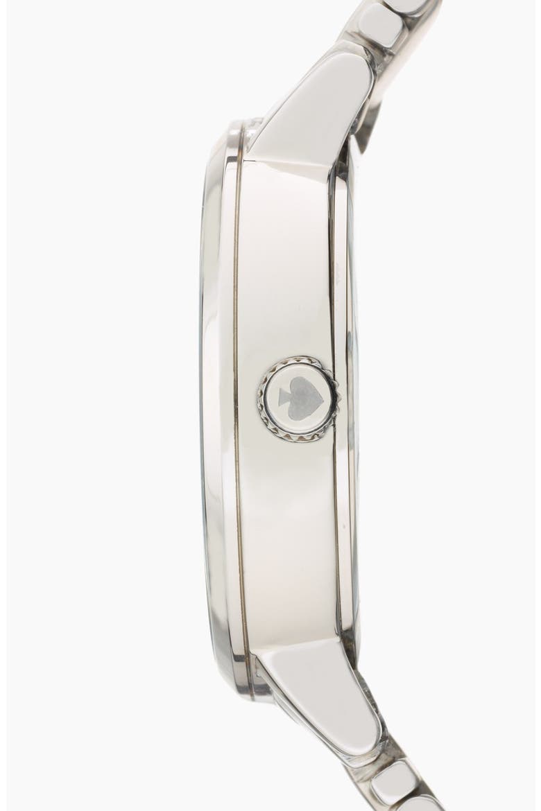 'gramercy' multifunction bracelet watch, 34mm, Alternate, color, SILVER