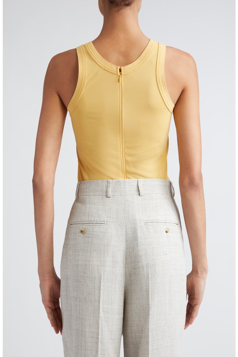 Fluid Jersey Sleeveless Top, Alternate, color, CORNSILK