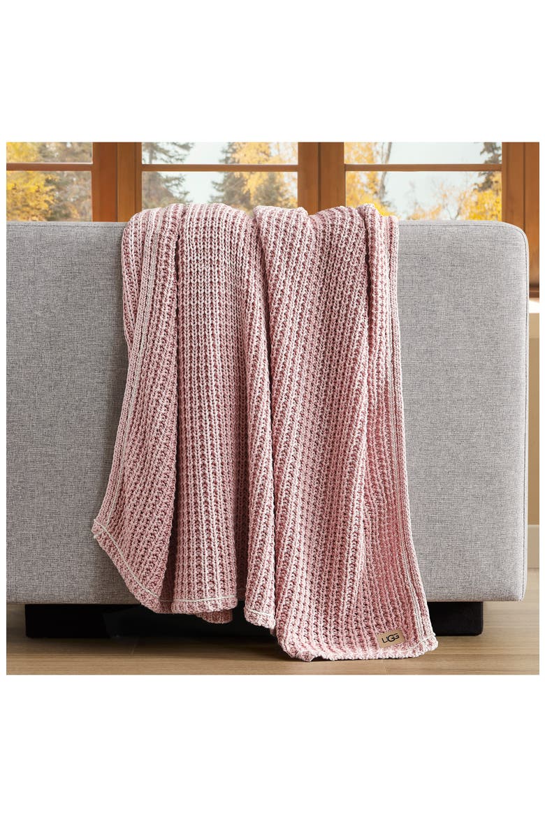 Luna Knit Throw Blanket, Alternate, color, QUARTZ