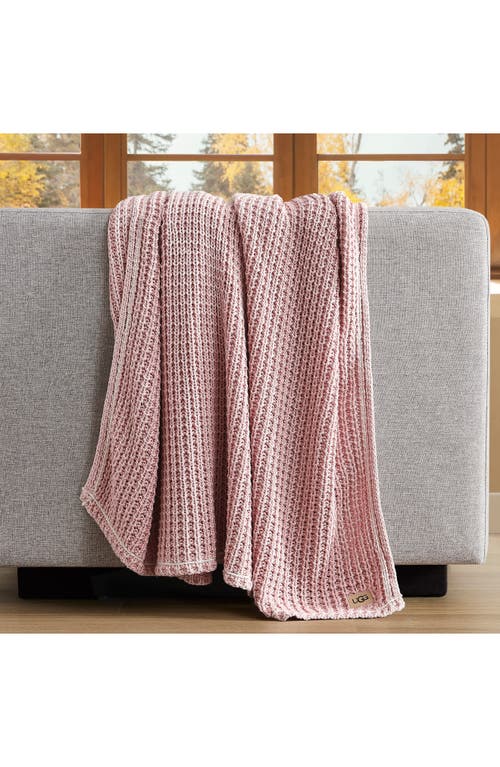 Ugg(r) Luna Knit Throw Blanket In Quartz