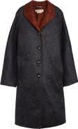 Marni Double Splittable Virgin Wool & Mohair Blend Coat