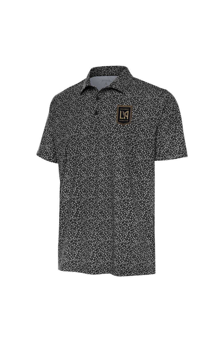 ANTIGUA Men's Antigua Black LAFC Terrace Polo, Main, color, Black