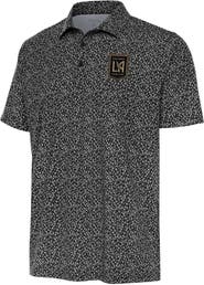 ANTIGUA Men's Antigua Black LAFC Terrace Polo