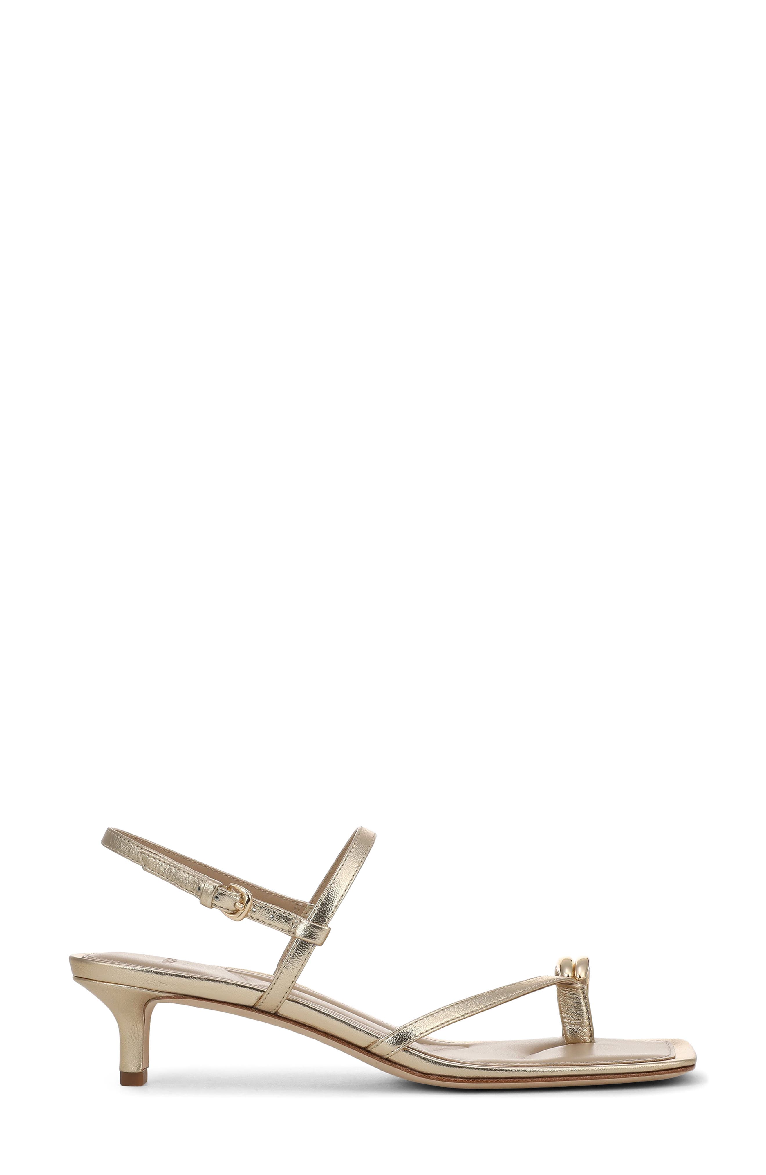 Polli Kitten Heel Sandal, Alternate, color, CHAMPAGNE