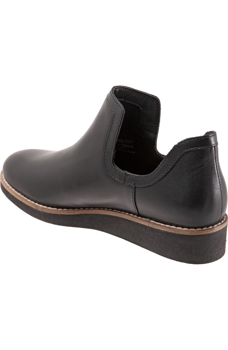 SoftWalk<sup>®</sup> Woodbury Leather Bootie, Alternate, color,