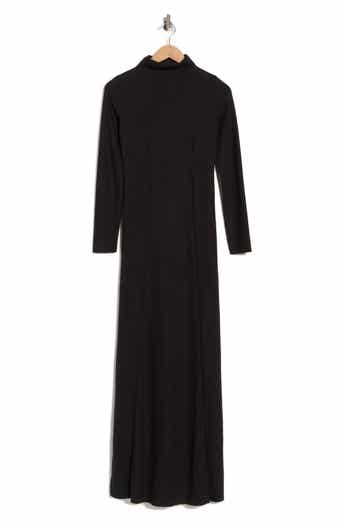 rag & bone Harlow Long Sleeve Turtleneck Maxi Dress