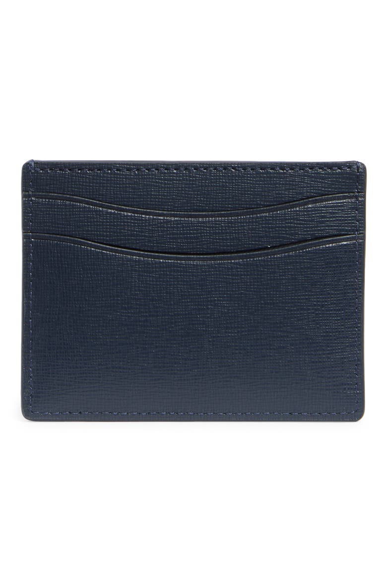 what the shell embellished saffiano card case, Alternate, color, BLAZER BLUE MULTI
