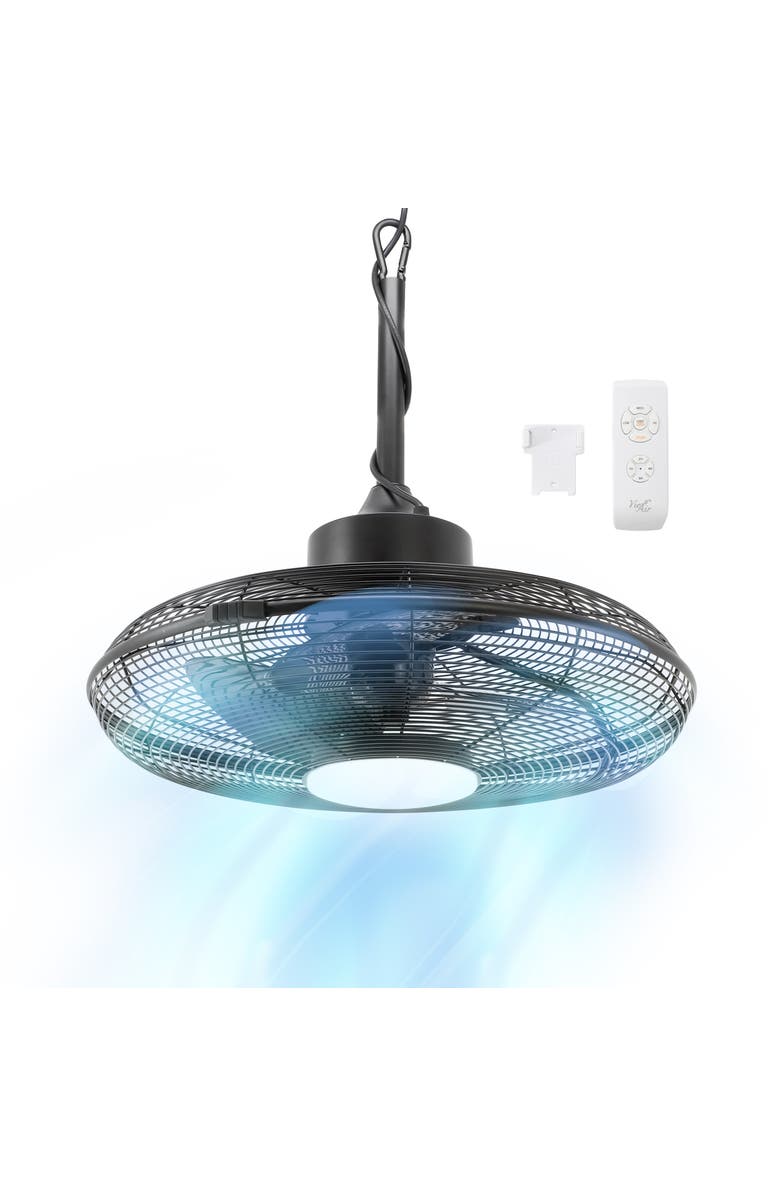 Vie Air 20 Inch 3 Speed Gazebo Outdoor Fan, Main, color, Black