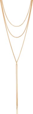 Nordstrom Snake Chain Layered Y-Necklace