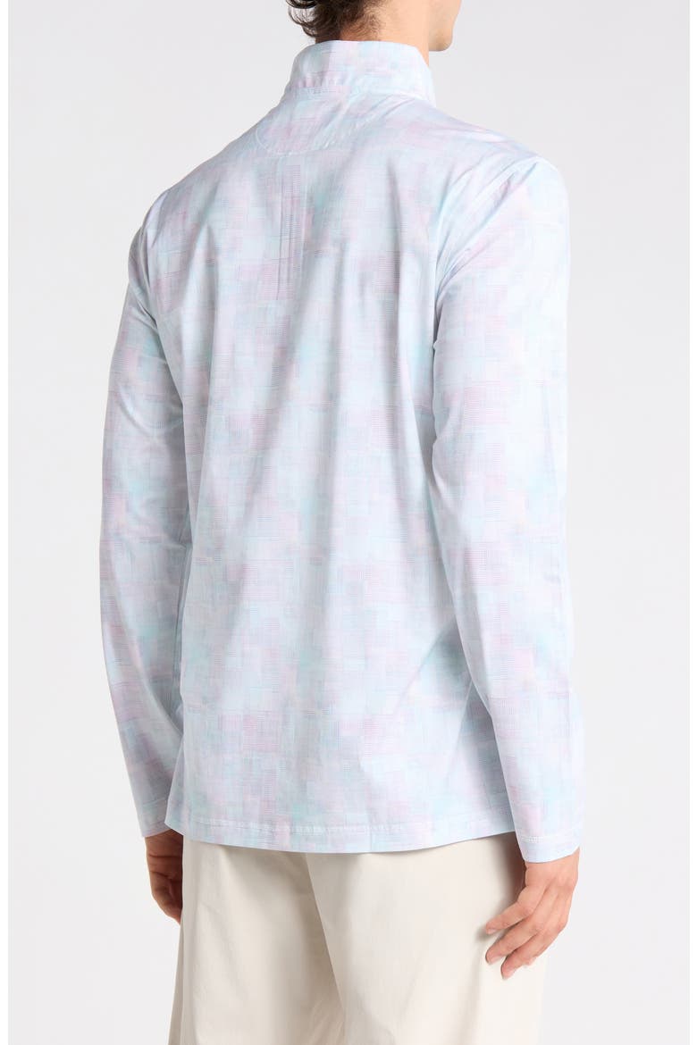 Anthony OoohCotton® Quarter Zip Pullover, Alternate, color, MINT
