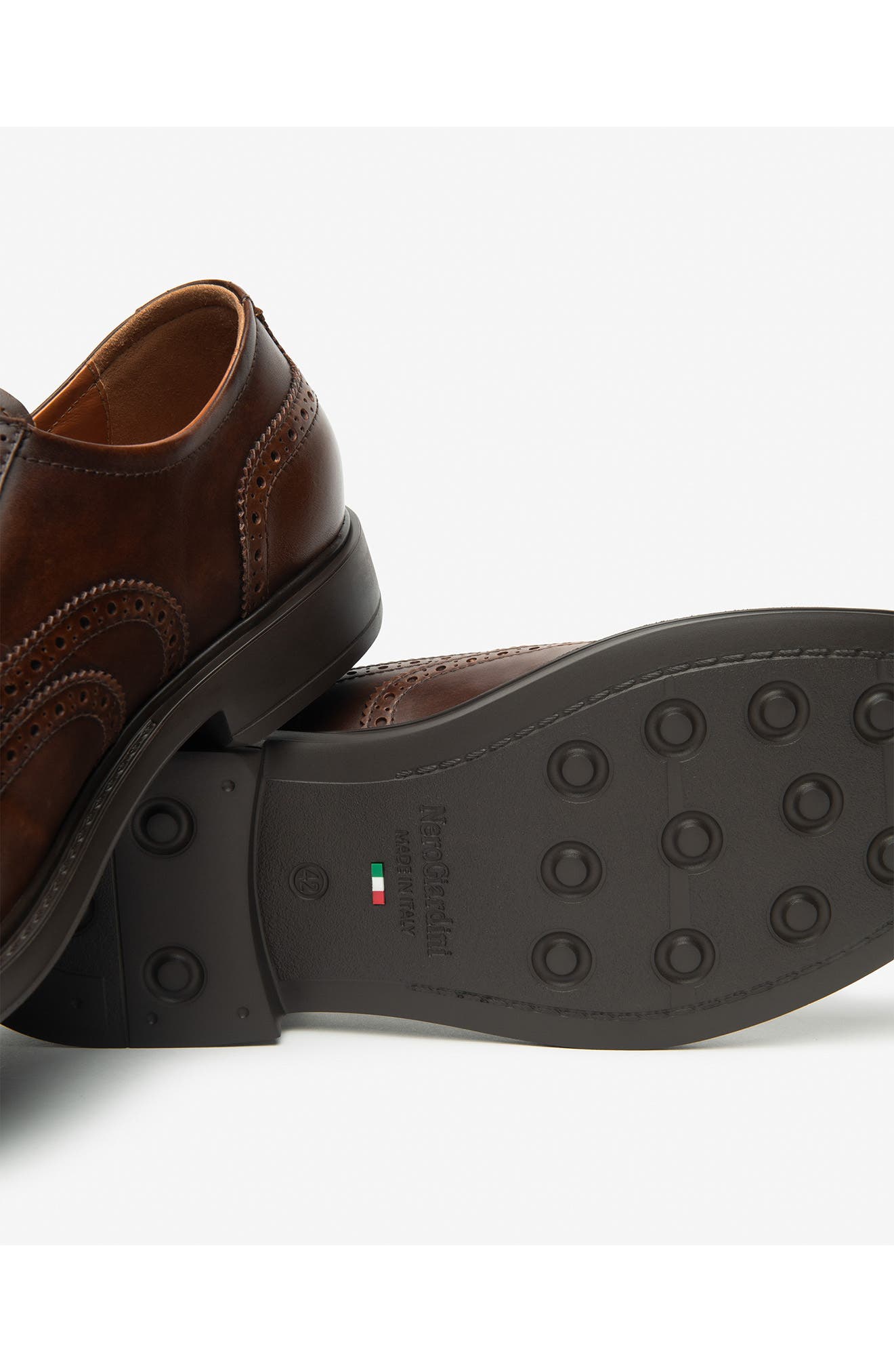 Wingtip Oxford, Alternate, color, BROWN