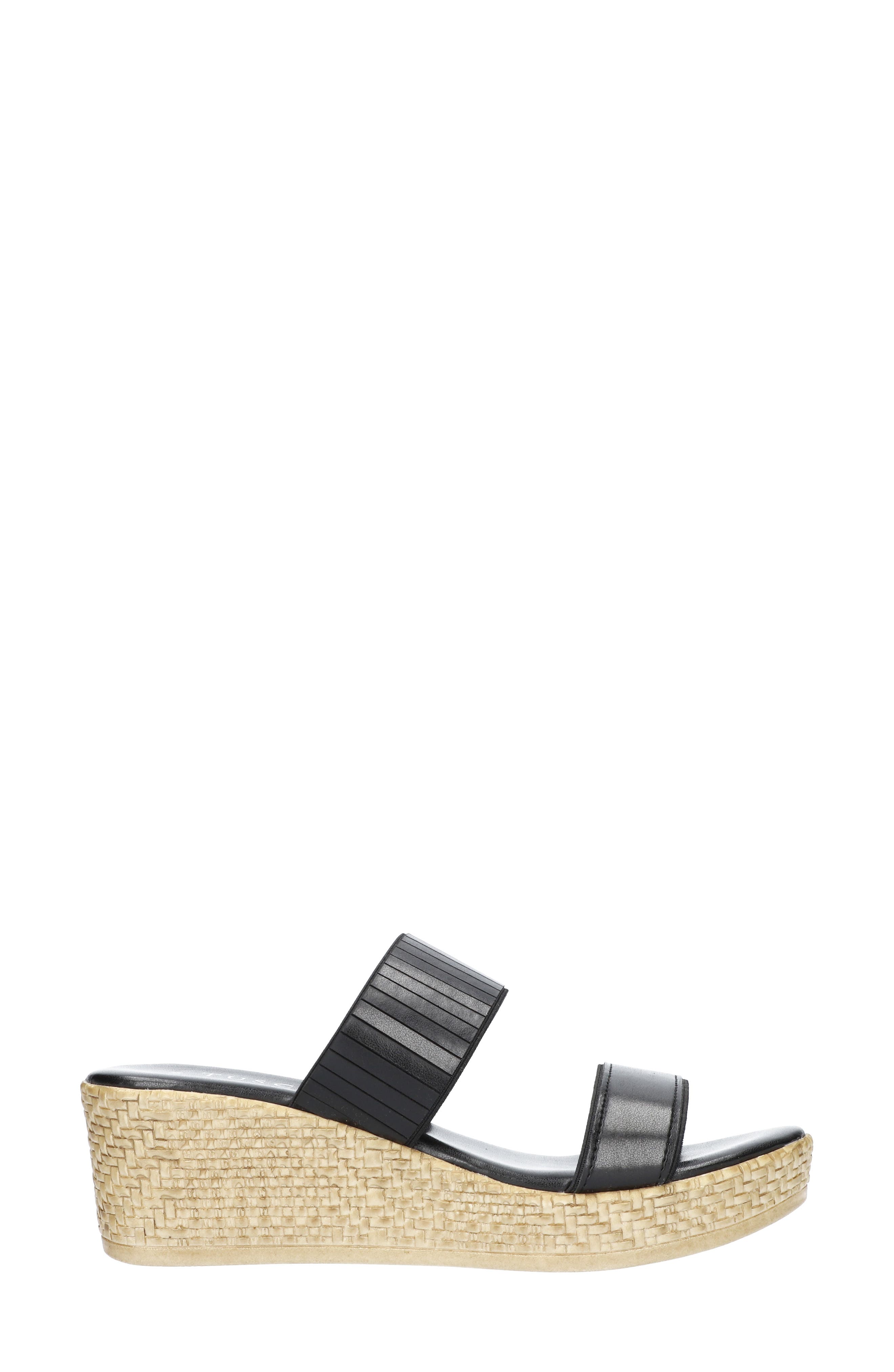 TUSCANY by Easy Street<sup>®</sup> Terina Wedge Slide Sandal, Alternate, color, 