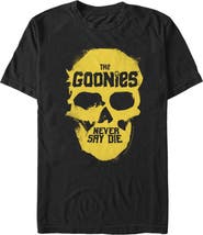 The Goonies Men's Never Say Die Skull Short Sleeve Graphic T-Shirt