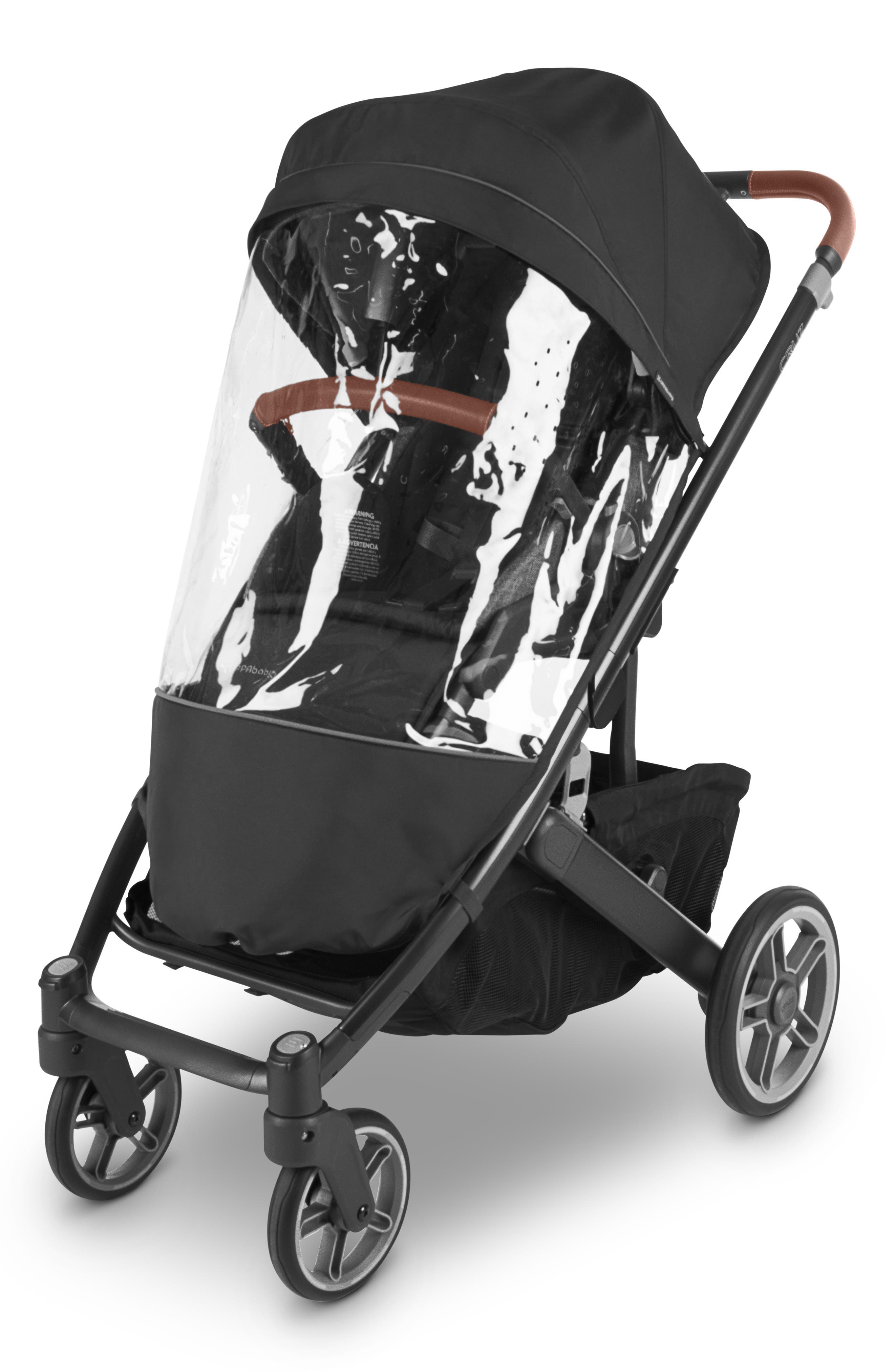 UPPAbaby Performance Rain Shield for Vista & Cruz Strollers in Black 