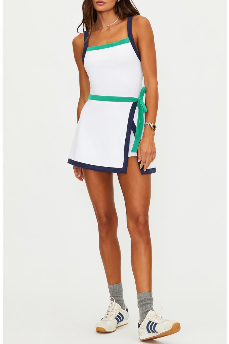 Prim Sleeveless Minidress, Main, color, TWILIGHT