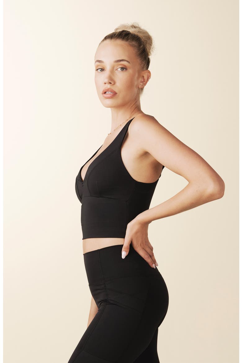 Showstopper Sculpted Bra, Alternate, color, Black
