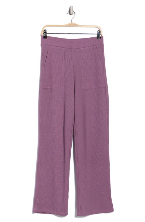 Z By Zella Reset Waffle Stitch Pants In Purple