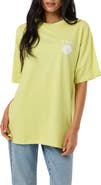 O'Neill Heritage Daisy Graphic Oversized T-Shirt