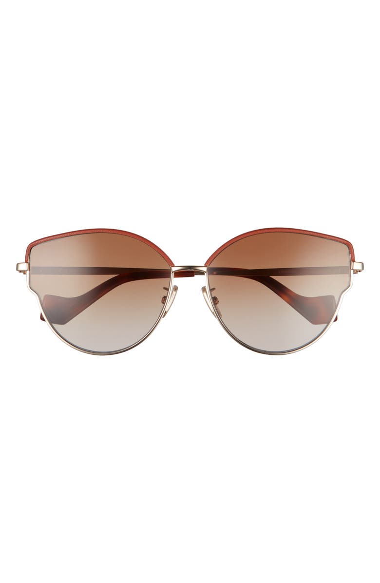 Loewe 60mm Gradient Butterfly Sunglasses, Main, color, 