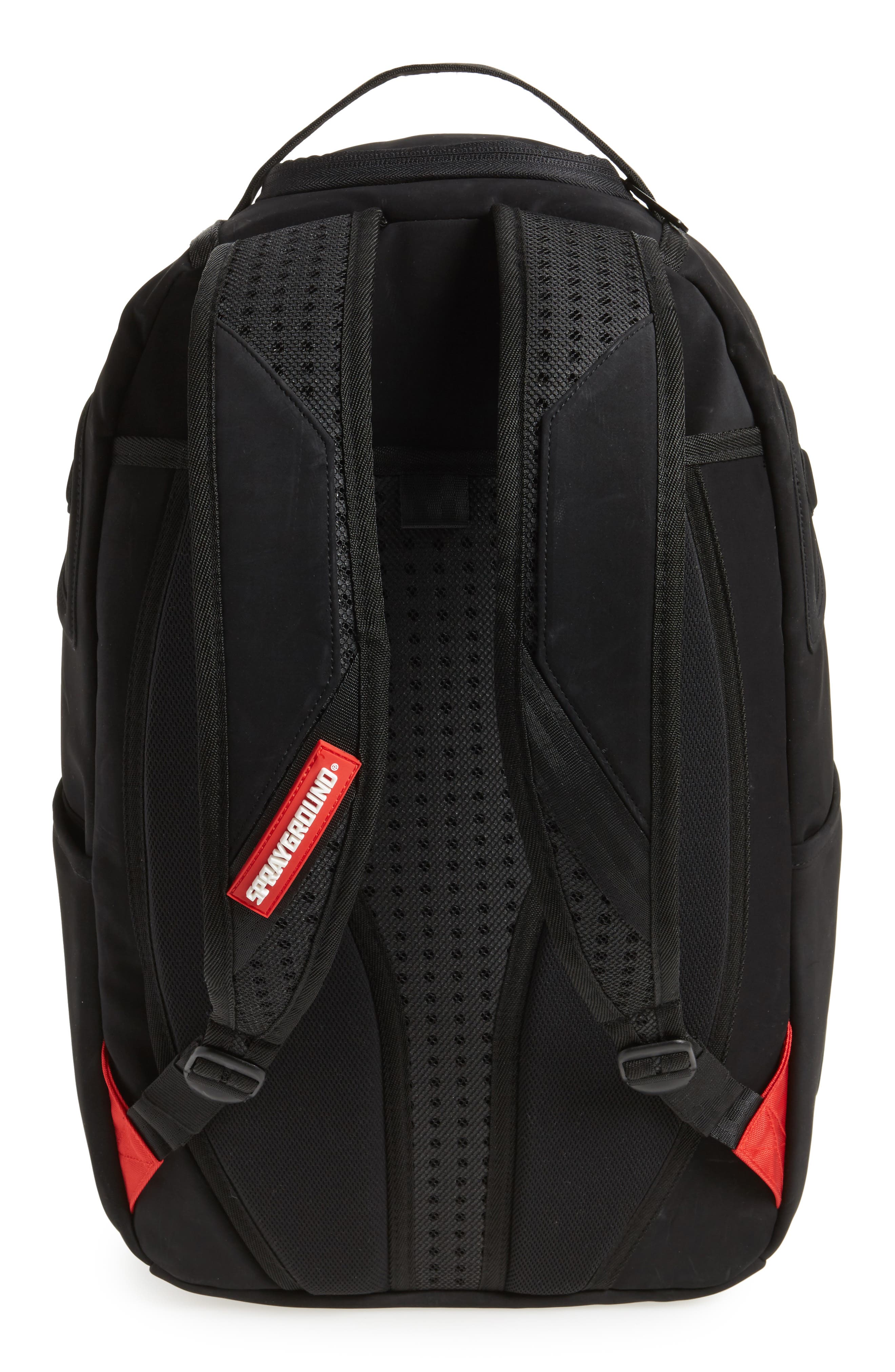 Ghost Shark Backpack, Alternate, color, BLACK