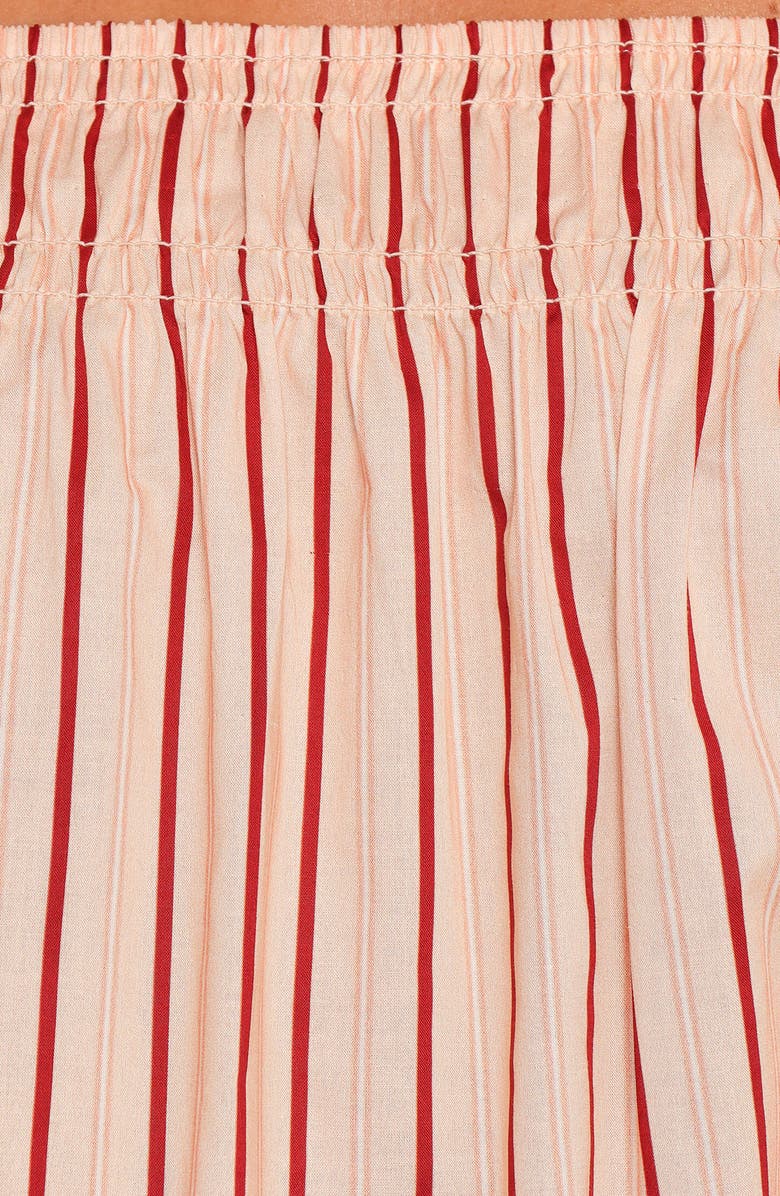 Petal & Pup Aiesha Stripe Camisole & Shorts Set, Alternate, color, Pink Stripe