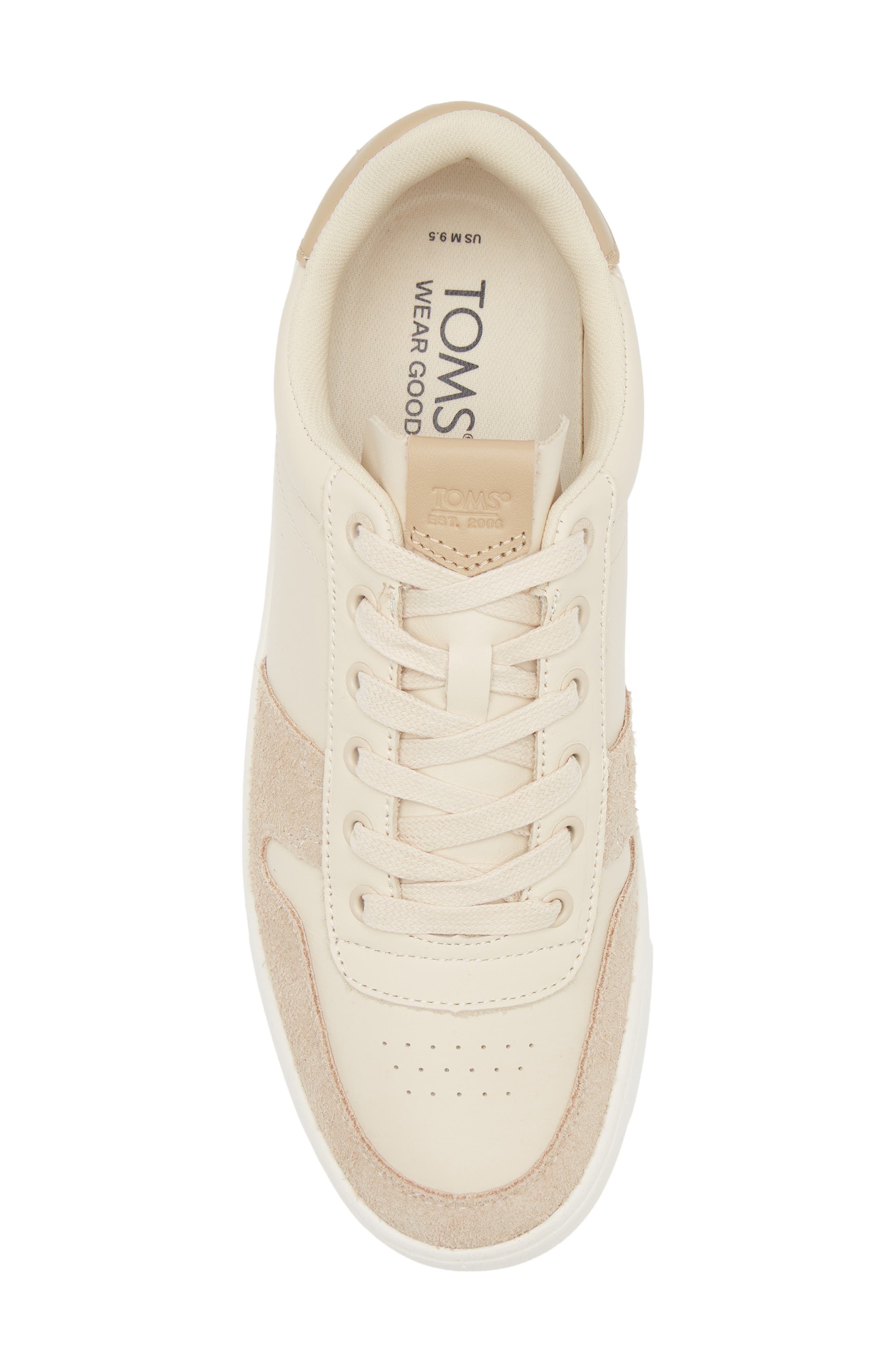 TOMS TRVL Lite Court Sneaker, Alternate, color, Beige