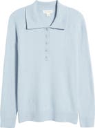 Treasure & Bond Cotton Blend Polo Sweater