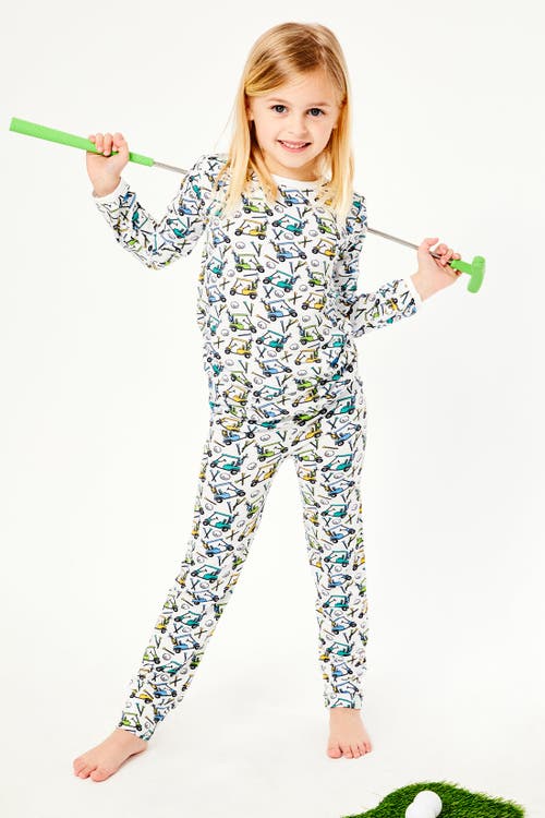 Clover Baby & Kids Long Sleeve Pajama Set In Multi