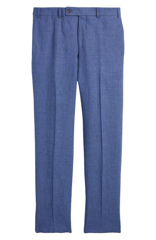 Jack Victor Pablo Flat Front Linen Trousers